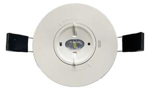 LED Núdzové podhľadové svietidlo LED/2W/230V 6000K