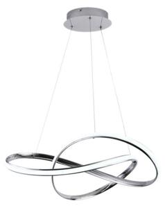 Brilagi - LED Stmievateľný luster na lanku COSMOWAVE LED/70W/230V chróm + DO