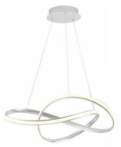 LED Stmievateľný luster na lanku LED/70W/230V 3000-6500K biela + diaľkové ovládanie