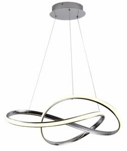 Brilagi - LED Stmievateľný luster na lanku COSMOWAVE LED/70W/230V chróm + DO