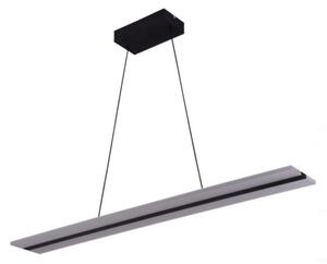 LED Stmievateľný luster na lanku LED/40W/230V 3000-6500K čierna + diaľkové ovládanie