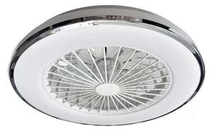 LED Stropné svietidlo s ventilátorom OPAL LED/48W/230V + diaľkové ovládanie
