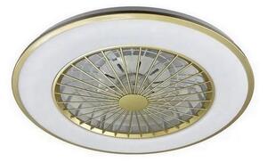 LED Stropné svietidlo s ventilátorom OPAL LED/48W/230V + diaľkové ovládanie