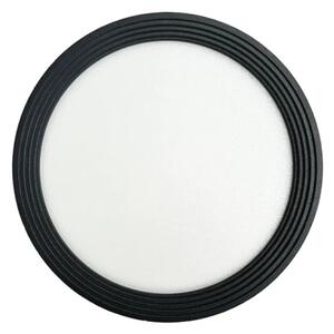 LED Bodové svietidlo LED/17W/230V 4000K pr. 15 cm čierna