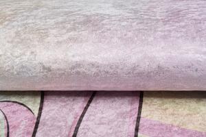 Farebný detský koberec s motívom jednorožca Viacfarebná Šírka: 80 cm | Dĺžka: 150 cm