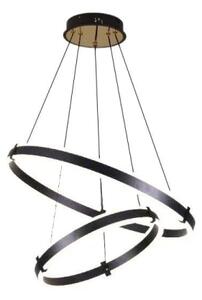 LED Stmievateľný luster na lanku LED/140W/230V 3000-6500K + diaľkové ovládanie