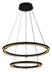 LED Stmievateľný luster na lanku LED/130W/230V 3000-6500K + diaľkové ovládanie