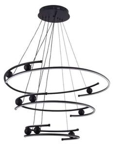 LED Stmievateľný luster na lanku LED/170W/230V 3000-6500K + diaľkové ovládanie