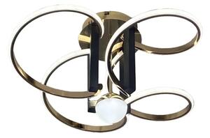 LED Stmievateľný prisadený luster LED/80W/230V 3000-6500K + diaľkové ovládanie