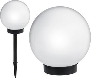 Solárna lampa Solárne guľové záhradné svetlo Solárna zemská špička Zmena farby 30 cm