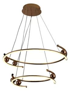LED Stmievateľný luster na lanku LED/80W/230V 3000-6500K + diaľkové ovládanie