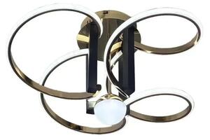 LED Stmievateľný prisadený luster LED/80W/230V 3000-6500K + diaľkové ovládanie