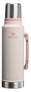 Svetloružová termoska z nehrdzavejúcej ocele 1,4 l Legendary Classic Bottle Hammertone Rose Quartz – Stanley
