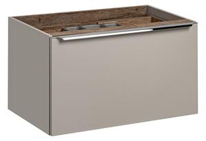 Comad Závesná skrinka pod umývadlo Santa Fe 80 cm sivá
