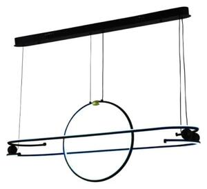 LED Stmievateľný luster na lanku LED/95W/230V 3000-6500K + diaľkové ovládanie