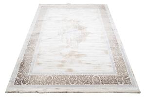 Jemný krémový koberec s ornamentmi krémová Šírka: 80 cm | Dĺžka: 150 cm