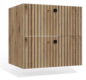 TP Living Závesná skrinka pod umývadlo TIGO 2S 60 cm dub evoke