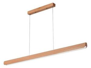 LED Luster na lanku LED/22W/230V 4000K 120 cm buk/masív
