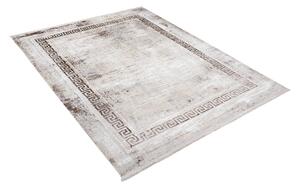 Dizajnový vintage koberec s geometrickým vzorom Béžová Šírka: 120 cm | Dĺžka: 170 cm