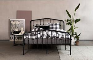 Hector Kovová posteľ Victoria 160x200 čierna