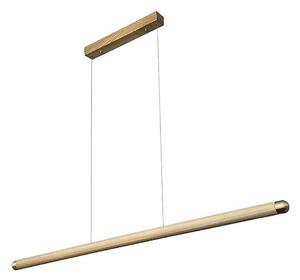 LED Luster na lanku LED/22W/230V 4000K 120 cm jaseň/masív