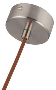 Závesný luster na lanku 1xGU10/10W/230V, priemer 11 cm, masív/jaseň