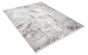 Krémovo-sivý dizajnový vintage koberec krémová Šírka: 80 cm | Dĺžka: 150 cm