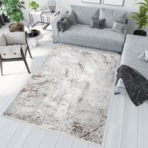 Krémovo-sivý dizajnový vintage koberec krémová Šírka: 80 cm | Dĺžka: 150 cm