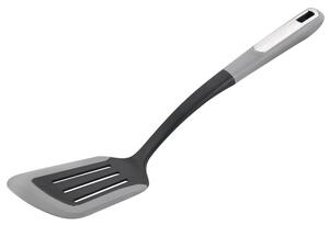 Obracačka s otvormi so silikónovým okrajom 36 cm, sivá KESPER 86110