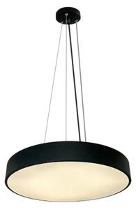 LED Stmievateľný luster na lanku LED/50W/230V 3000-6500K čierna + diaľkové ovládanie