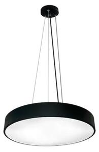 LED Stmievateľný luster na lanku LED/50W/230V 3000-6500K čierna + diaľkové ovládanie