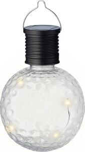 Solárna plastová žiarovka 7,8x11,2 cm Závesná lampa