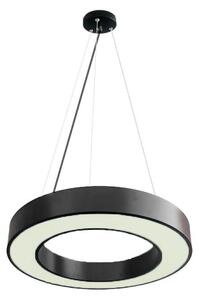 LED Stmievateľný luster na lanku LED/45W/230V 3000-6500K čierna + diaľkové ovládanie