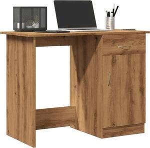 Maison Exclusive - písací stôl Artisan z dubového dreva 100x50x76 cm drevený materiál