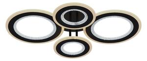 LED Stmievateľný prisadený luster LED/100W/230V 3000-6500K + diaľkové ovládanie