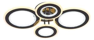 LED Stmievateľný prisadený luster LED/100W/230V 3000-6500K + diaľkové ovládanie