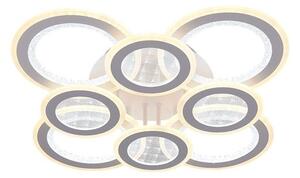LED Stmievateľný prisadený luster LED/200W/230V 3000-6500K + diaľkové ovládanie