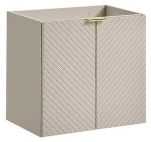 Comad Závesná umývadlová skrinka Viva Cashmere 82-60-2D kašmírová