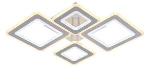 LED Stmievateľný prisadený luster LED/95W/230V 3000-6500K + diaľkové ovládanie