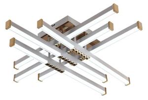 LED Stmievateľný prisadený luster LED/90W/230V 3000-6500K + diaľkové ovládanie