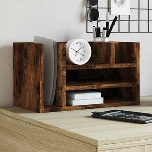 Maison Exclusive - Organizér na písací stôl, dymový dub, 44,5 x 24 x 25 cm, drevený materiál