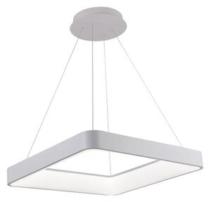 LED Stmievateľný luster na lanku LED/55W/230V 3000-6500K biela + diaľkové ovládanie