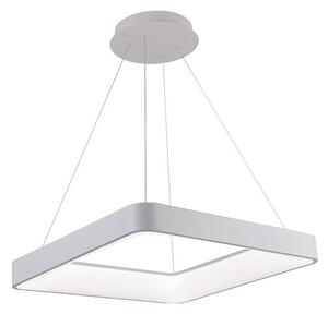 LED Stmievateľný luster na lanku LED/55W/230V 3000-6500K biela + diaľkové ovládanie