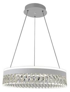 LED Stmievateľný luster na lanku LED/90W/230V 3000-6500K biela + diaľkové ovládanie