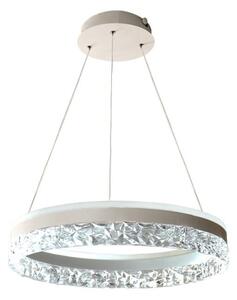 LED Stmievateľný luster na lanku LED/80W/230V 3000-6500K biela + diaľkové ovládanie