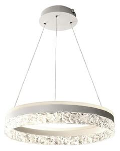 LED Stmievateľný luster na lanku LED/80W/230V 3000-6500K biela + diaľkové ovládanie