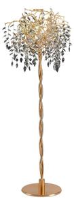 Krištáľová stojacia lampa 5xG9/40W/230V zlatá