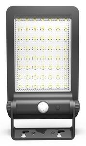 LED Solárny reflektor so senzorom LED/5W/3,7V 4000K IP54 čierna
