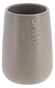 Kúpeľňový pohár Attolico, sivá, 450 ml