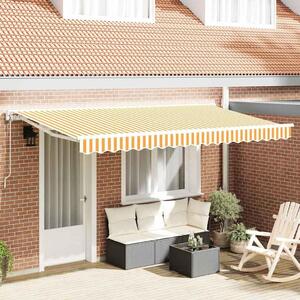 Maison Exclusive – rám markízy, žltý a biely, 350 x 200 cm